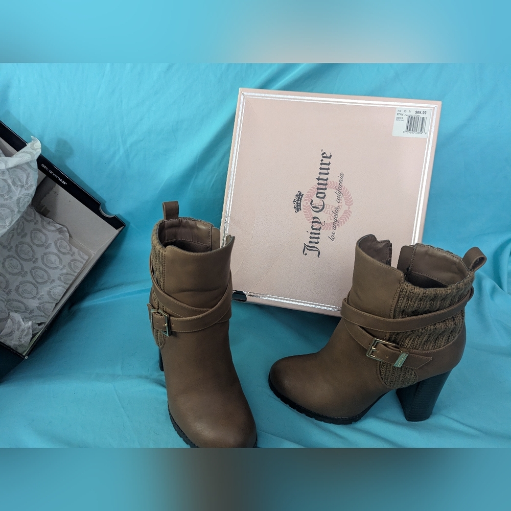 Juicy Couture size 6 Brown boots